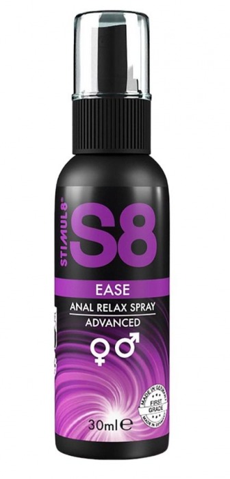 Расслабляющий анальный спрей S8 Ease Anal Relax Spray - 30 мл. - Stimul8 - купить с доставкой в Пскове