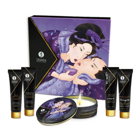 Подарочный набор Geishas secret из 5 предметов - Shunga - купить с доставкой в Пскове