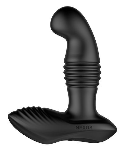 Черный массажер простаты Nexus Thrust с возвратно-поступательными движениями - 13,8 см. - Nexus Range - в Пскове купить с доставкой