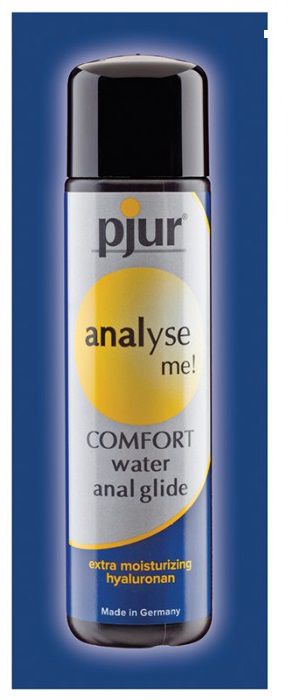 Анальный лубрикант pjur ANALYSE ME Comfort Water Anal Glide - 2 мл. - Pjur - купить с доставкой в Пскове