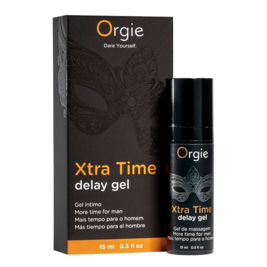 Продлевающий гель Orgie Xtra Time Delay Gel - 15 мл. - ORGIE - купить с доставкой в Пскове