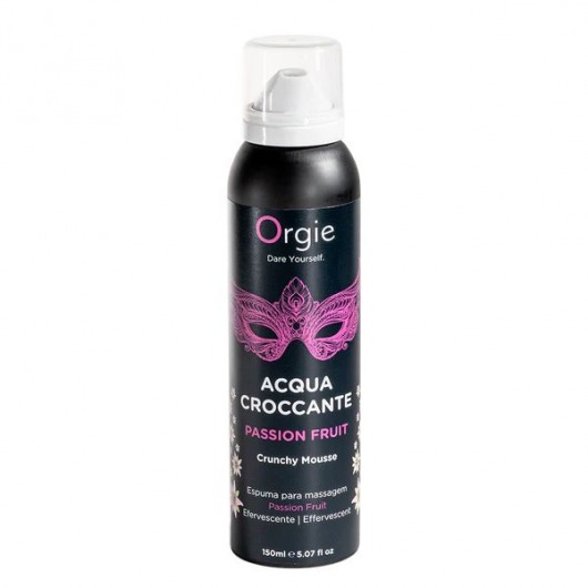 Хрустящая пенка для массажа Acqua Croccante Passion Fruit - 150 мл. - ORGIE - купить с доставкой в Пскове