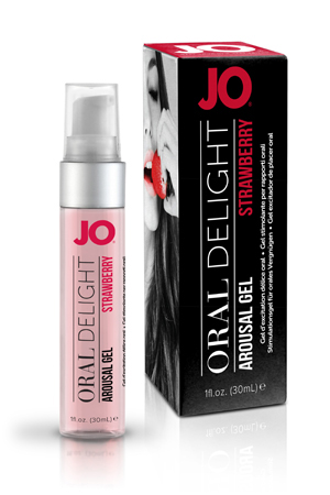 Клубничный лубрикант для оральных ласк Oral Delight Strawberry Sensation - 30 мл. - System JO - купить с доставкой в Пскове