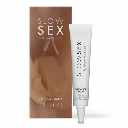 Бальзам для клитора Slow Sex Clitoral Balm - 10 мл. - Bijoux Indiscrets - купить с доставкой в Пскове