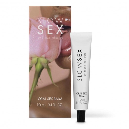 Бальзам для орального секса Slow Sex Oral Sex Balm - 10 мл. - Bijoux Indiscrets - купить с доставкой в Пскове