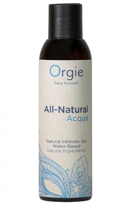 Интимный гель на водной основе Orgie All-Natural Acqua - 150 мл. - ORGIE - купить с доставкой в Пскове