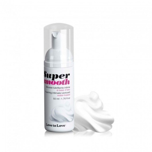 Лубрикант нежнейшая пенка Super Smooth Foaming Intime Lubricant - 50 мл. - Love to Love - купить с доставкой в Пскове