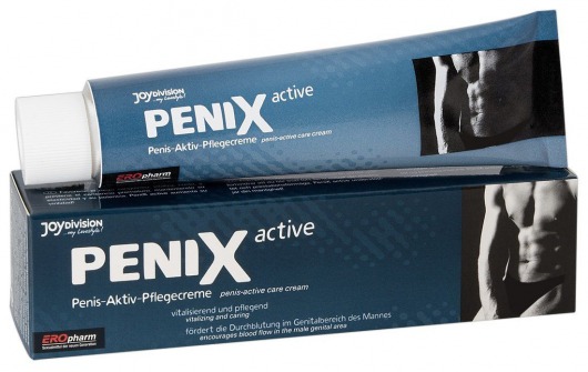 Возбуждающий крем для мужчин PeniX active - 75 мл. - Joy Division - купить с доставкой в Пскове