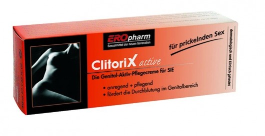 Возбуждающий крем для женщин ClitoriX active - 40 мл. - Joy Division - купить с доставкой в Пскове