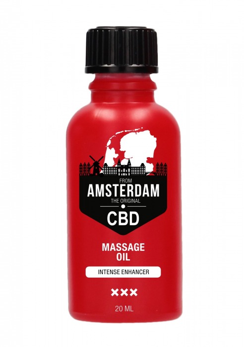 Стимулирующее масло Intense CBD from Amsterdam - 20 мл. - Shots Media BV - купить с доставкой в Пскове