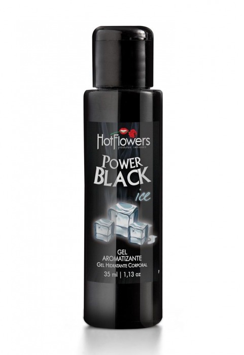 Стимулирующий гель для массажа Power Black - 35 мл. - HotFlowers - купить с доставкой в Пскове