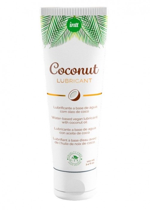 Веганская смазка на водной основе Coconut Lubricant - 100 мл. - INTT - купить с доставкой в Пскове