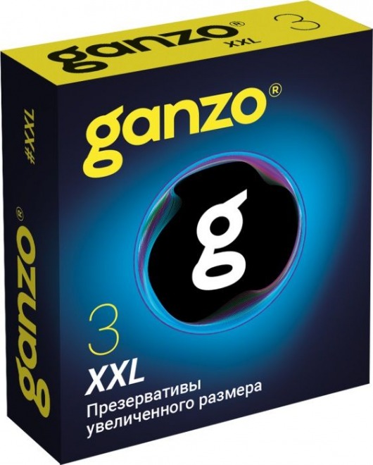 Презервативы увеличенного размера Ganzo XXL - 3 шт. - Ganzo - купить с доставкой в Пскове