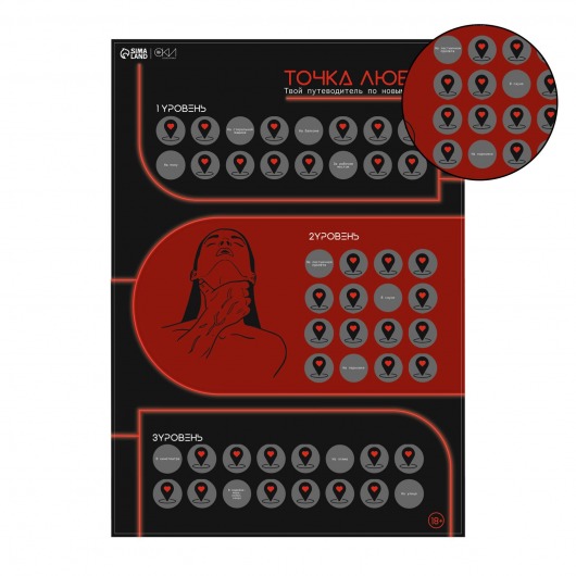 Плакат для двоих  Точка любви  со скретч-слоем - Сима-Ленд - купить с доставкой в Пскове
