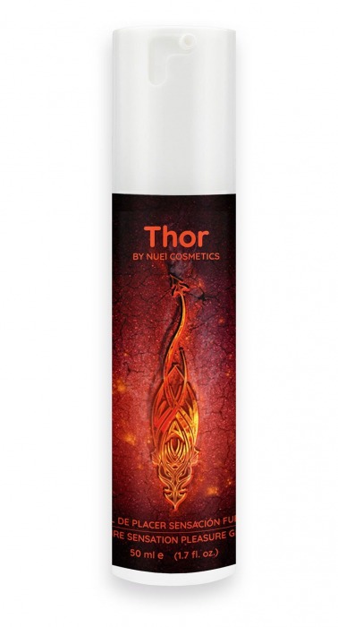 Возбуждающий унисекс гель Thor Fire Gel - 50 мл. - Nuei cosmetics - купить с доставкой в Пскове