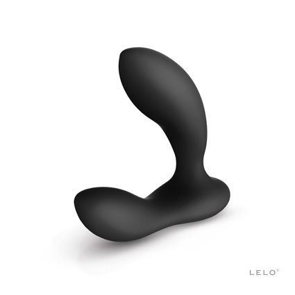 Чёрный перезаряжаемый стимулятор простаты Bruno Black - Lelo - в Пскове купить с доставкой