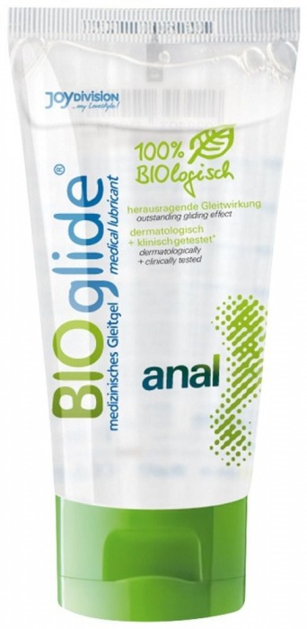 Лубрикант на водной основе BioGlide Anal - 80 мл. - Joy Division - купить с доставкой в Пскове