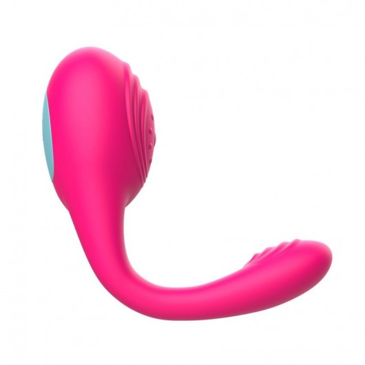 Розовое виброкольцо с пультом ДУ - I-MOON - в Пскове купить с доставкой