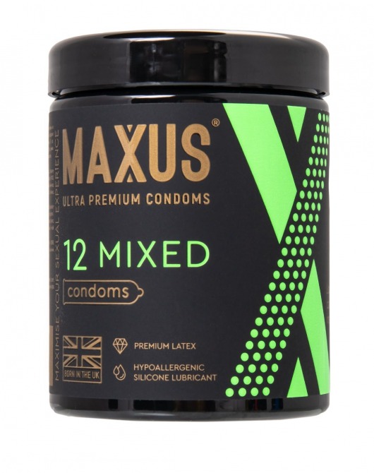 Презервативы MAXUS Mixed - 12 шт. - Maxus - купить с доставкой в Пскове