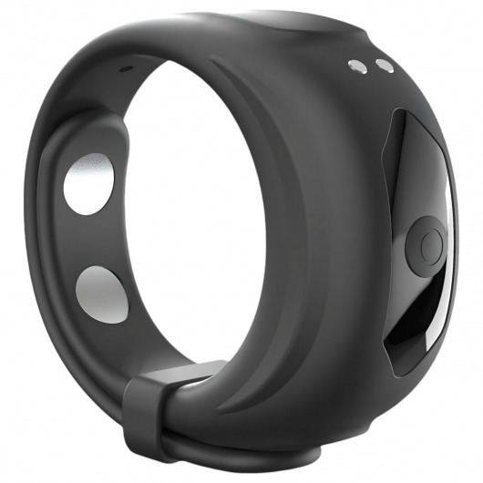 Черное эрекционное виброкольцо Fit Vibe Ring - Dorcel - в Пскове купить с доставкой