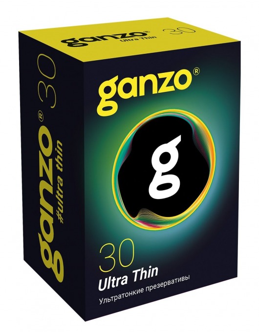 Супертонкие презервативы Ganzo Ultra thin - 30 шт. - Ganzo - купить с доставкой в Пскове