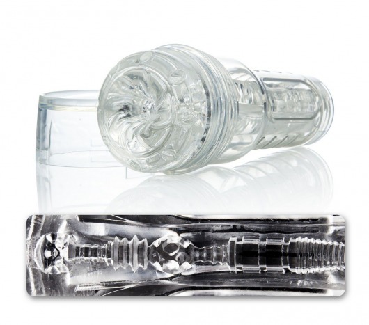 Прозрачный мастурбатор Fleshlight - Go Torque Ice - Fleshlight - в Пскове купить с доставкой Прозрачный мастурбатор Fleshlight - Go Torque Ice - Fleshlight - в Пскове купить с доставкой