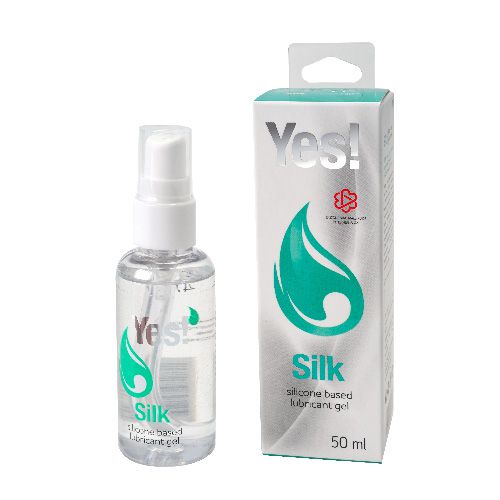 Силиконовая гипоаллергенная вагинальная смазка Yes Silk - 50 мл. - Sitabella - купить с доставкой в Пскове