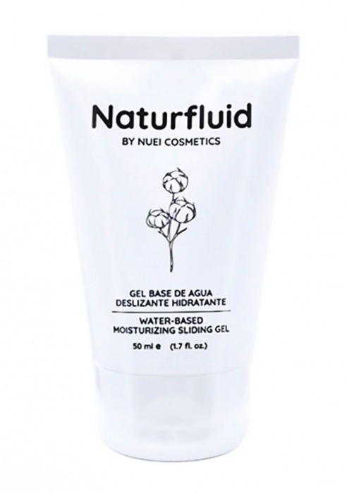 Экстраскользкий лубрикант на водной основе Nuei Naturfluid - 50 мл. - Nuei cosmetics - купить с доставкой в Пскове