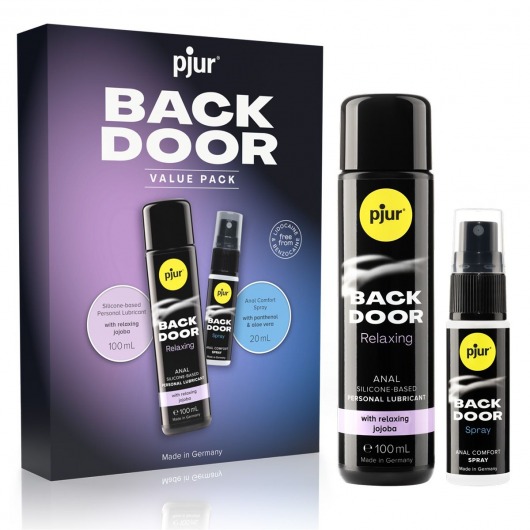 Набор для анального секса pjur Back Door Value Pack - Pjur - купить с доставкой в Пскове