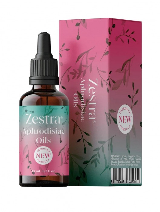 Возбуждающее масло Zestra Aphrodisiac Oils - 15 мл. - Zestra - купить с доставкой в Пскове