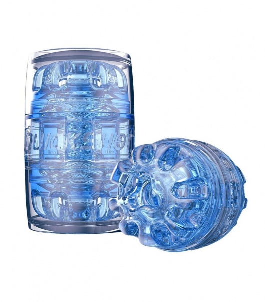 Мастурбатор Fleshlight Quickshot Turbo Blue Ice - Fleshlight - в Пскове купить с доставкой