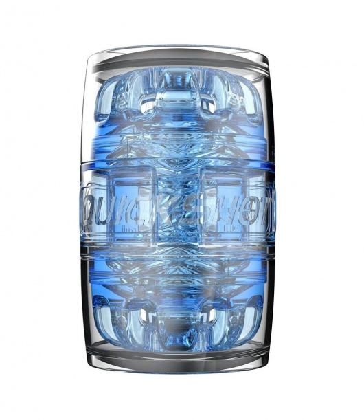 Мастурбатор Fleshlight Quickshot Turbo Blue Ice - Fleshlight - в Пскове купить с доставкой