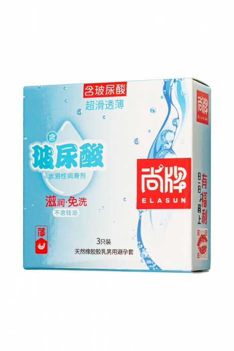 Ультратонкие презервативы Elasun Ultra-thin and Smooth - 3 шт. - Elasun - купить с доставкой в Пскове