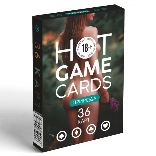 Игральные карты Hot Game Cards «Природа» - Сима-Ленд - купить с доставкой в Пскове