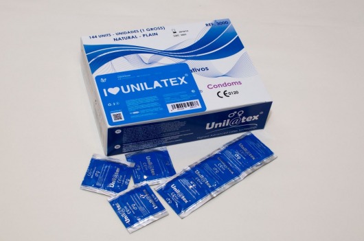 Классические презервативы Unilatex Natural Plain - 144 шт. - Unilatex - купить с доставкой в Пскове