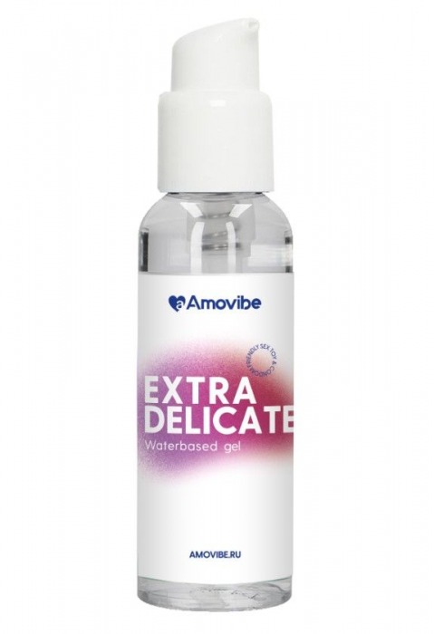 Гель на водной основе Amovibe Extra Delicate - 100 мл. - Amovibe - купить с доставкой в Пскове