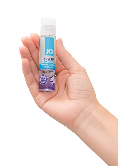 Охлаждающий лубрикант на водной основе JO H2O COOLING - 30 мл. - System JO - купить с доставкой в Пскове