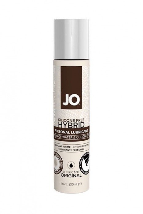 Водно-масляный лубрикант JO Silicon free Hybrid Lubricant ORIGINAL- 30 мл. - System JO - купить с доставкой в Пскове