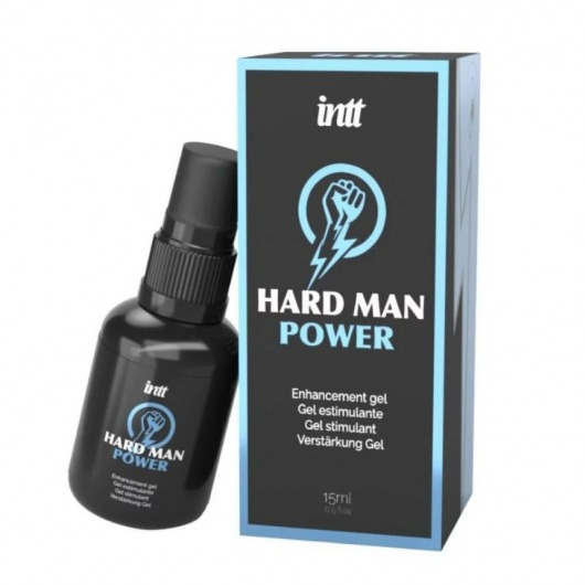 Стимулирующий гель для мужчин Hard Man Power - 15 мл. - INTT - купить с доставкой в Пскове