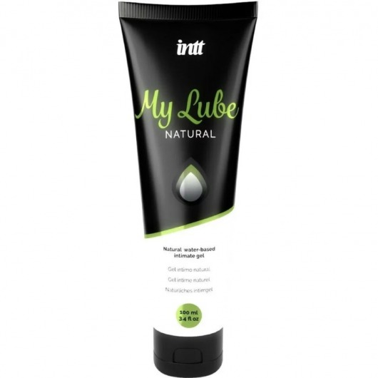 Увлажняющий гель-лубрикант на водной основе  для тела My Lube Natural - 100 мл. - INTT - купить с доставкой в Пскове