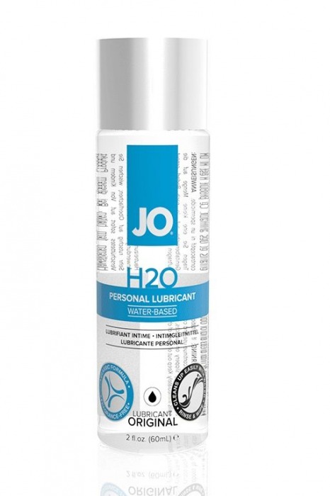 Нейтральный лубрикант на водной основе JO Personal Lubricant H2O - 60 мл. - System JO - купить с доставкой в Пскове