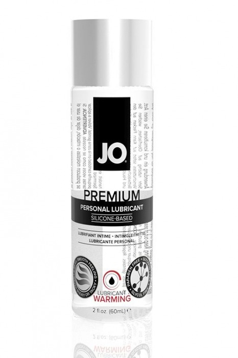 Возбуждающий лубрикант на силиконовой основе JO Personal Premium Lubricant  Warming - 60 мл. - System JO - купить с доставкой в Пскове