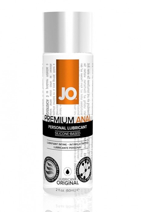 Анальный лубрикант на силиконовой основе JO Anal Premium - 60 мл. - System JO - купить с доставкой в Пскове