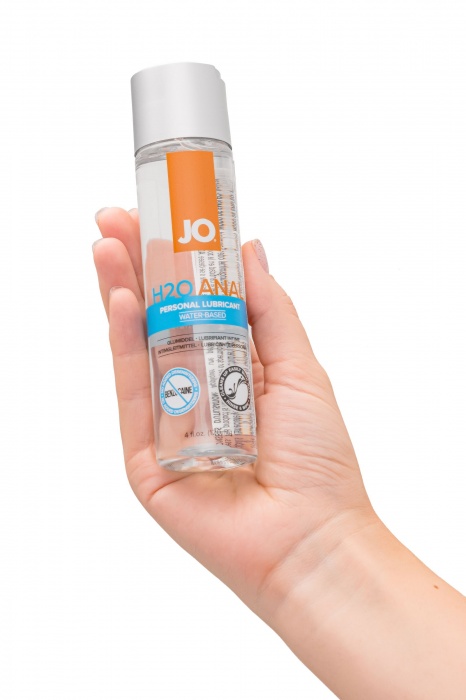 Анальный лубрикант на водной основе JO Anal H2O - 120 мл. - System JO - купить с доставкой в Пскове