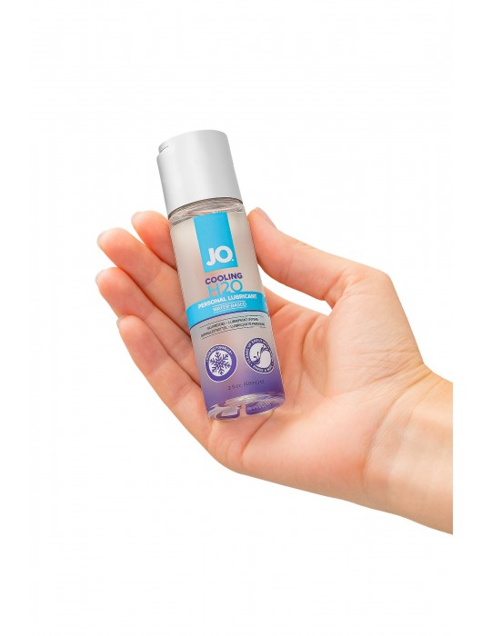 Охлаждающий лубрикант на водной основе JO Personal Lubricant H2O COOLING - 60 мл. - System JO - купить с доставкой в Пскове
