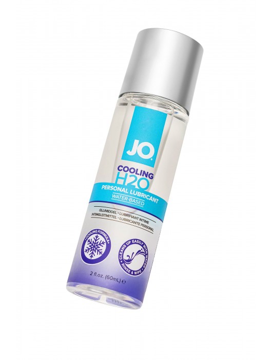 Охлаждающий лубрикант на водной основе JO Personal Lubricant H2O COOLING - 60 мл. - System JO - купить с доставкой в Пскове