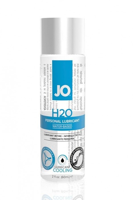 Охлаждающий лубрикант на водной основе JO Personal Lubricant H2O COOLING - 60 мл. - System JO - купить с доставкой в Пскове