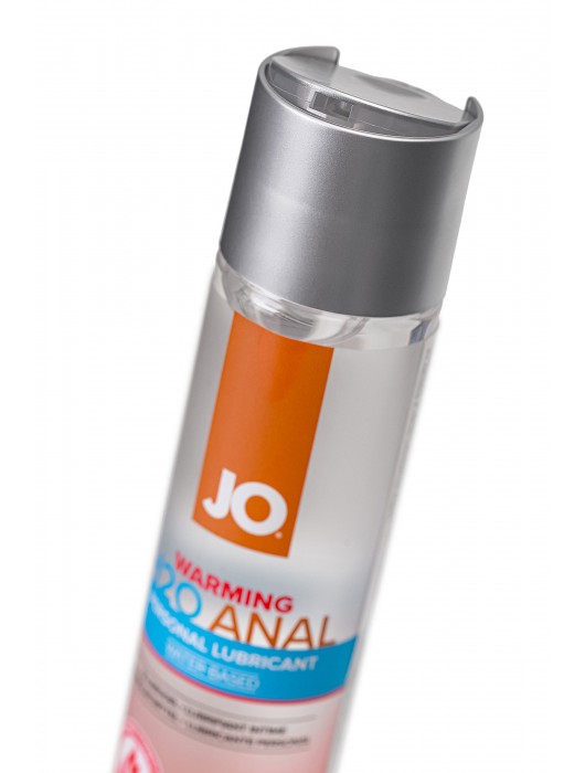 Анальный согревающий лубрикант на водной основе JO Anal H2O Warming - 120 мл. - System JO - купить с доставкой в Пскове
