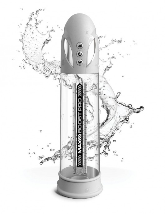 Белая вакуумная автоматическая помпа Max Boost Pro Flow - Pipedream - в Пскове купить с доставкой