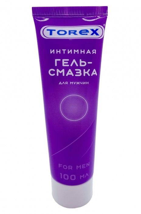 Гель-смазка на водной основе For Men - 100 мл. - Torex - купить с доставкой в Пскове